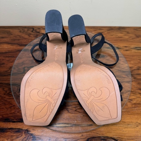 Franco Sarto Damalis Platform Sandal - Black Galaxy - size 9 - Picture 16 of 16